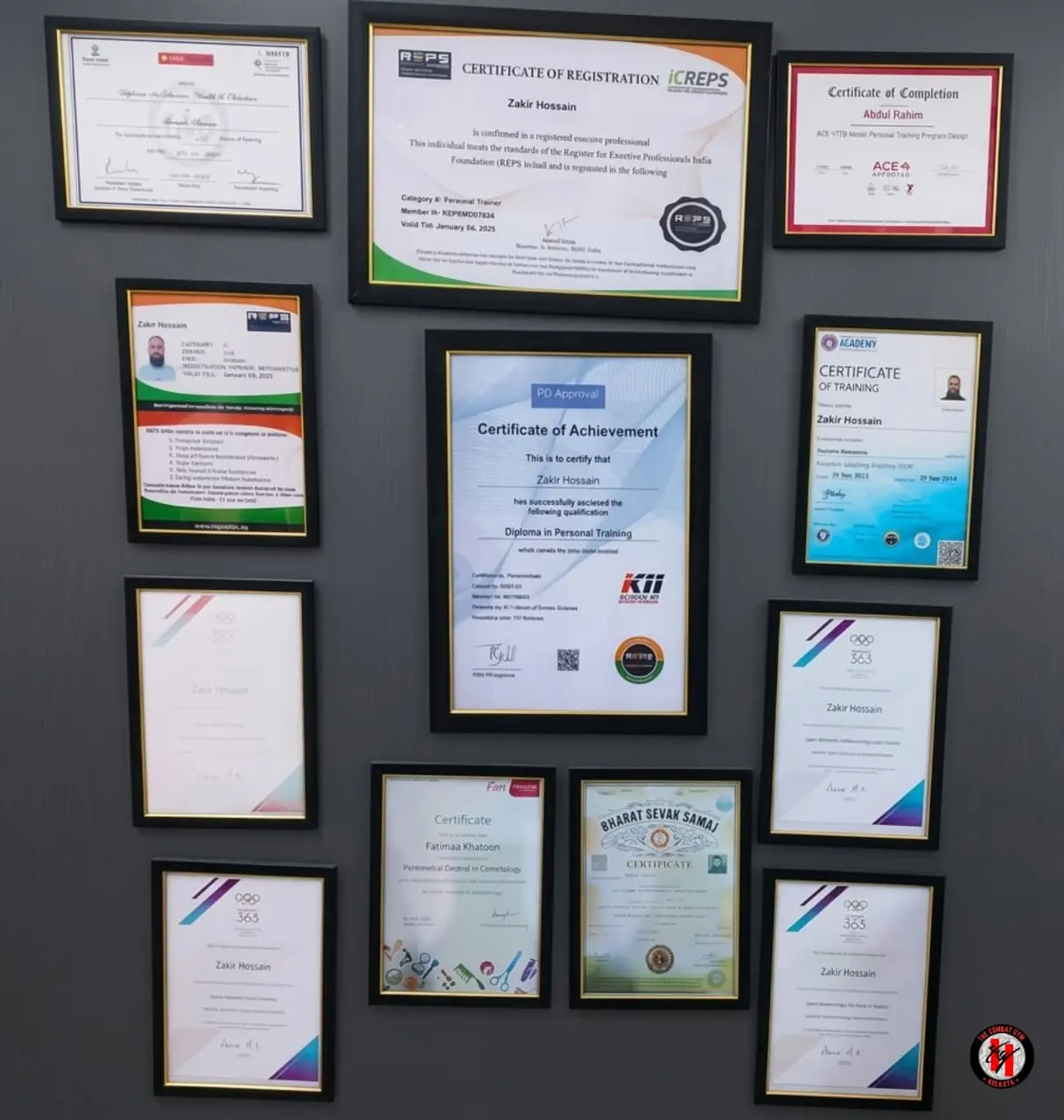 Certificates of Excellence